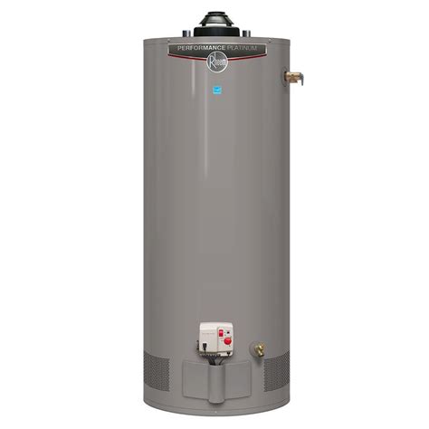 Home depot hot water heaters gas - Rheem. Performance Platinum 50 Gal. Tall 12 Year 38,000 BTU Ultra Low NOx (ULN) Natural Gas Tank Water Heater - Utah Version